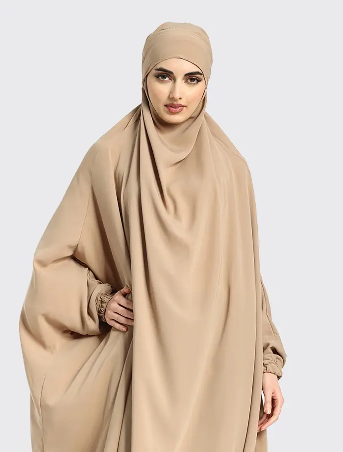 Camel 1 Piece Jilbab
